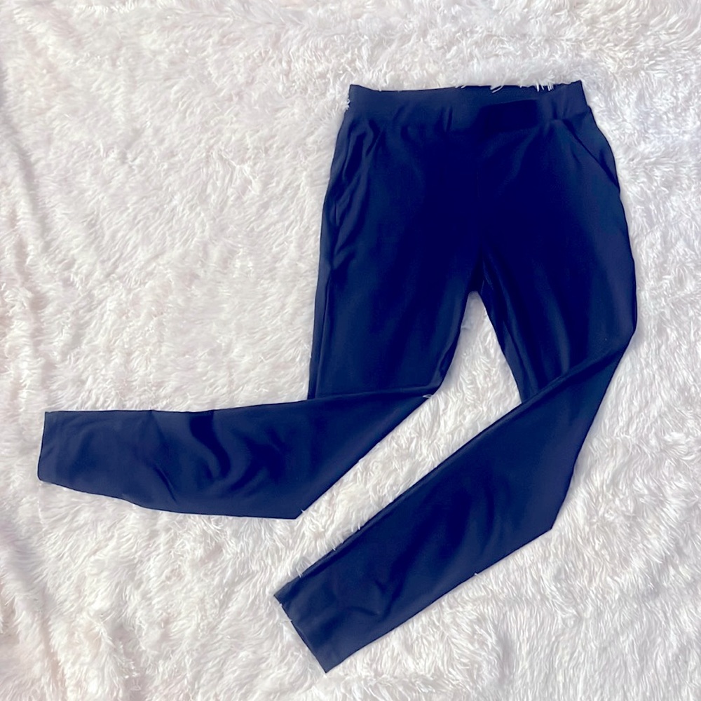 Bamans - NWT - Navy Blue Stretchy Pants - Size: Medium